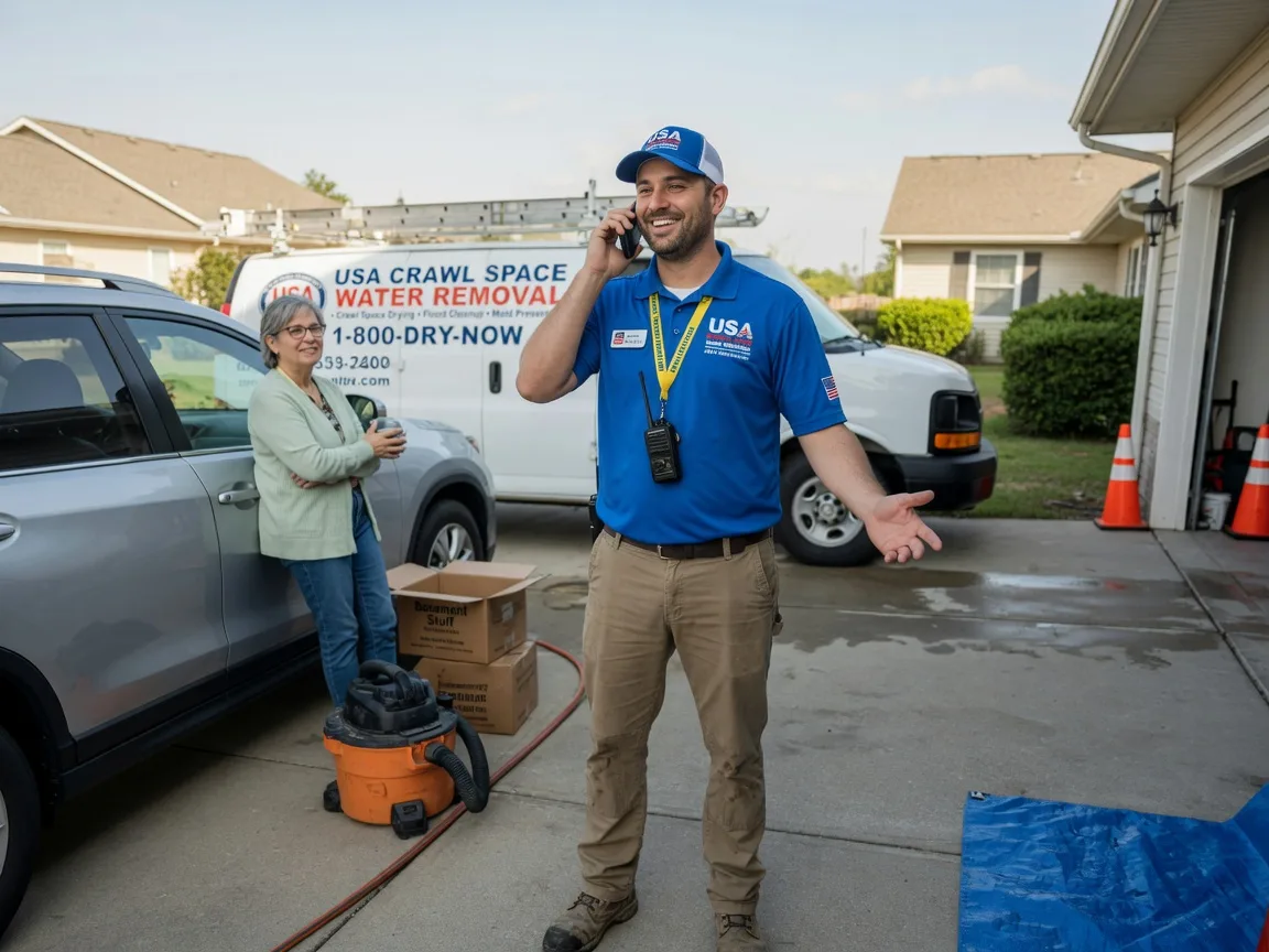 Crawl Space Water Removal Woodbine, MD FAQs